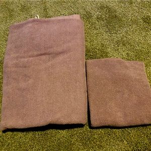Norwex Lilac Bath Towel & Hand Towel Matching combo